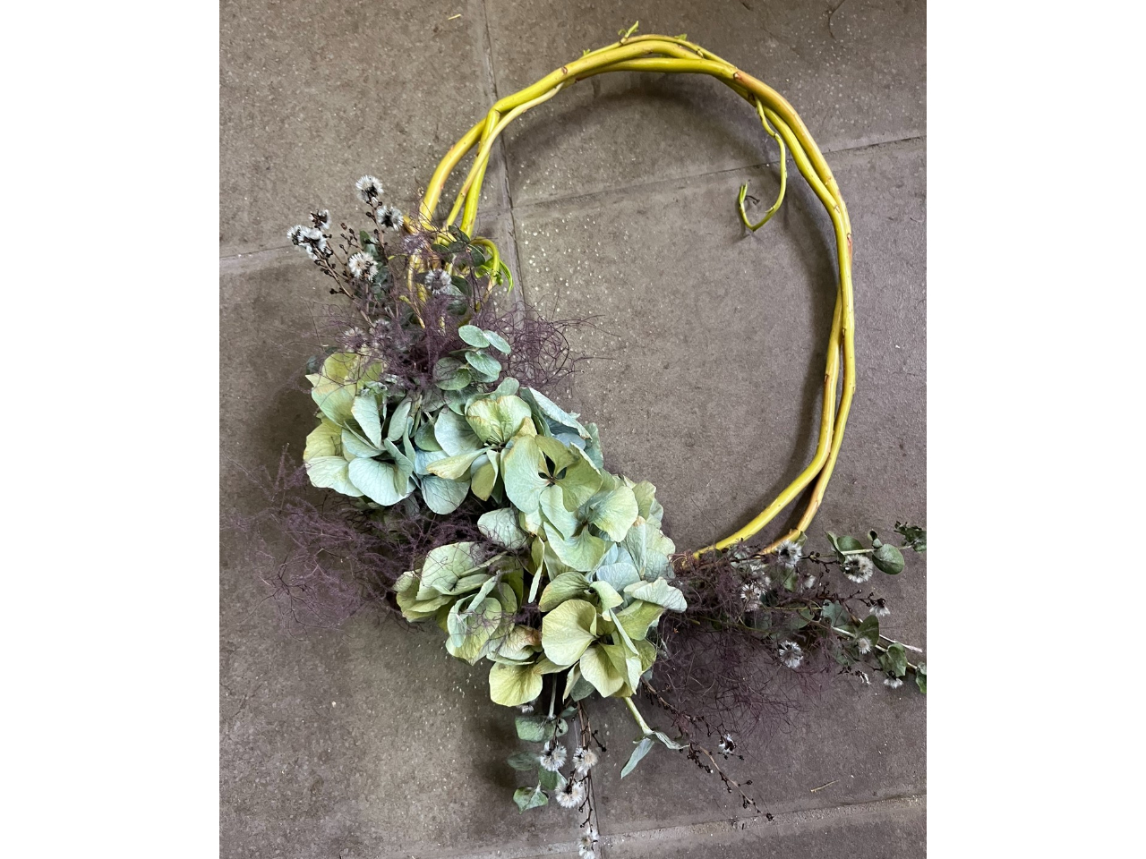 季節のドライフラワーリース作り/Flower shop ルミエ - じゃらん遊び体験