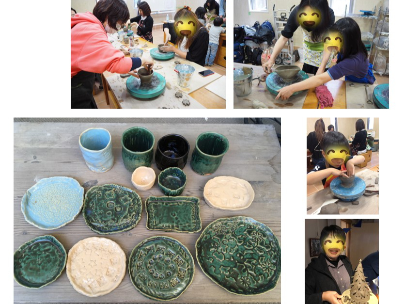 体験例:仕上げと焼成に1か月ほどお時間をいただきます