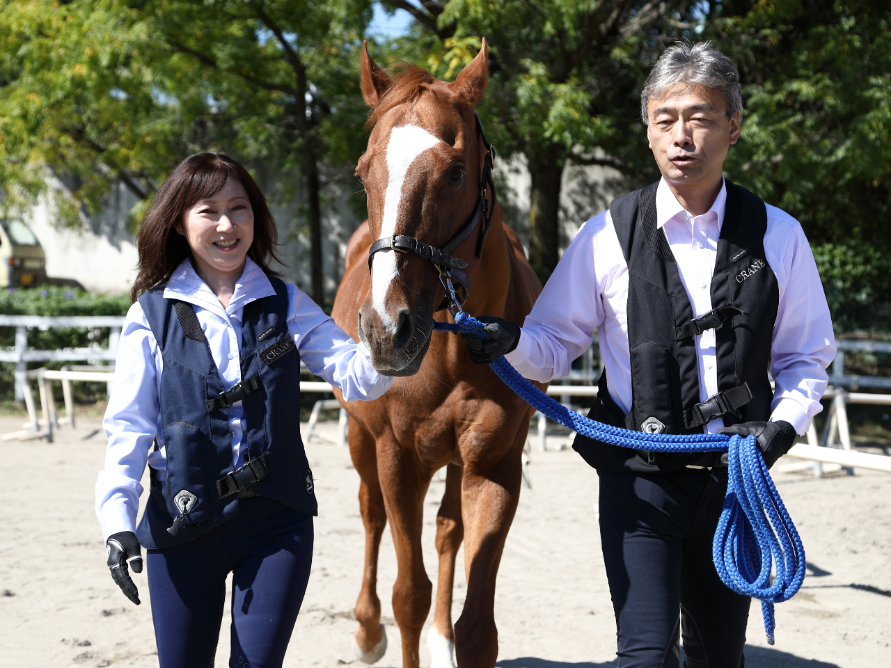 ご夫婦で乗馬を楽しむ方が増えてます!
