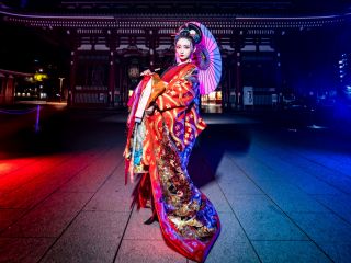 <Japanese Dance Show Theater 浅草香和>