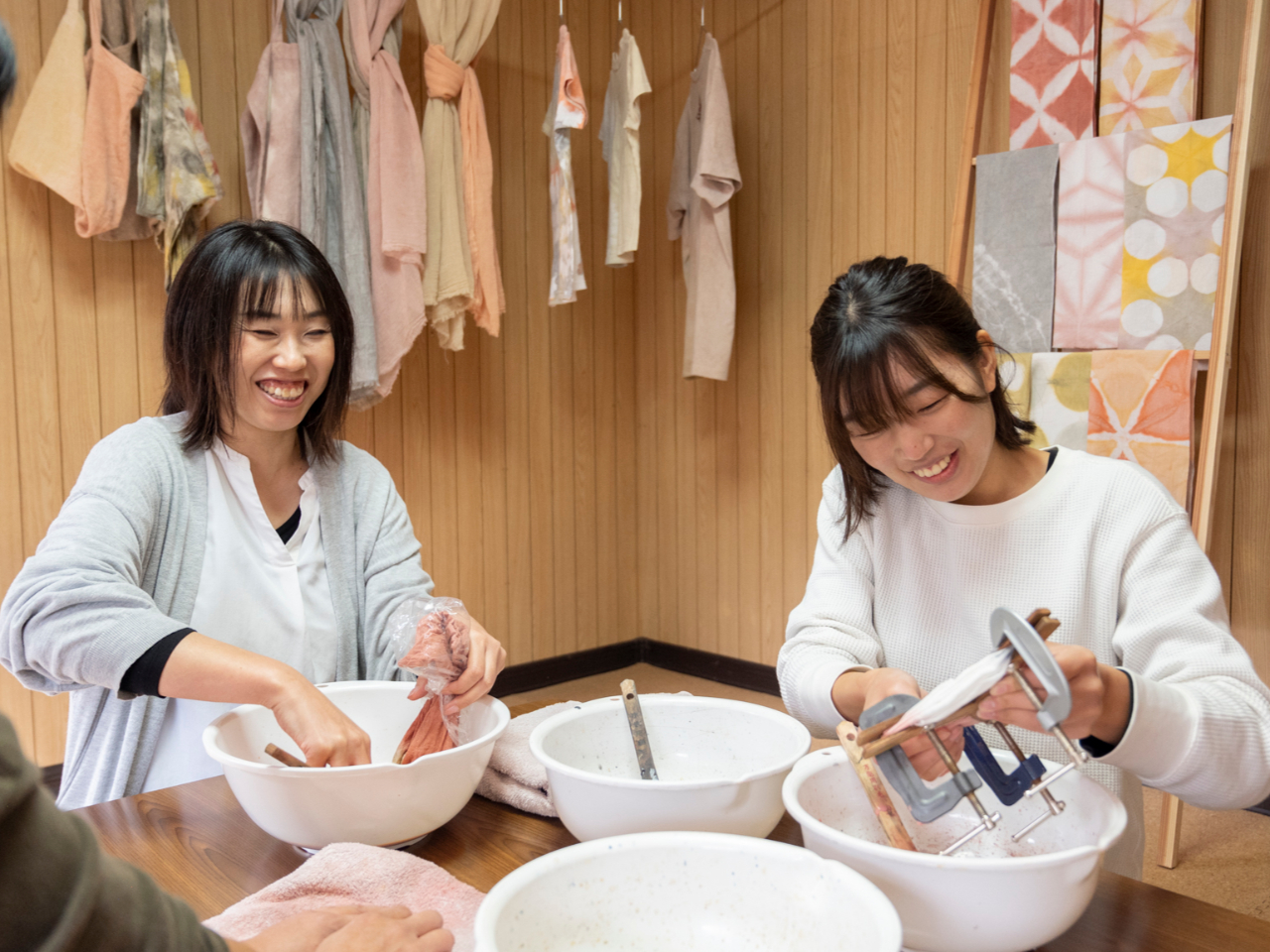 おしゃべりも楽しみの一つ