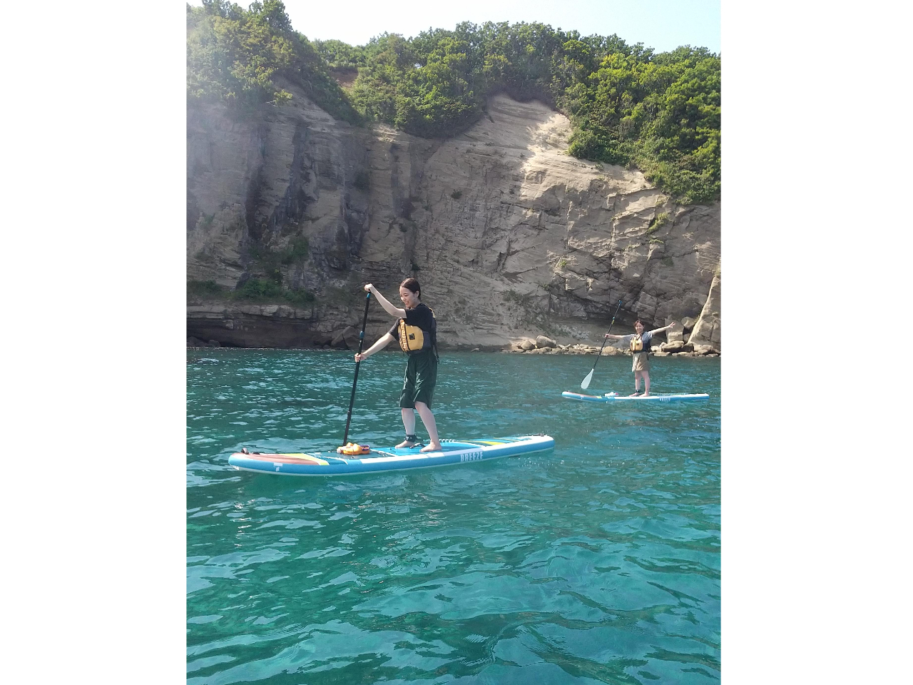 碧い海へと漕ぎ出す気持ちよさ