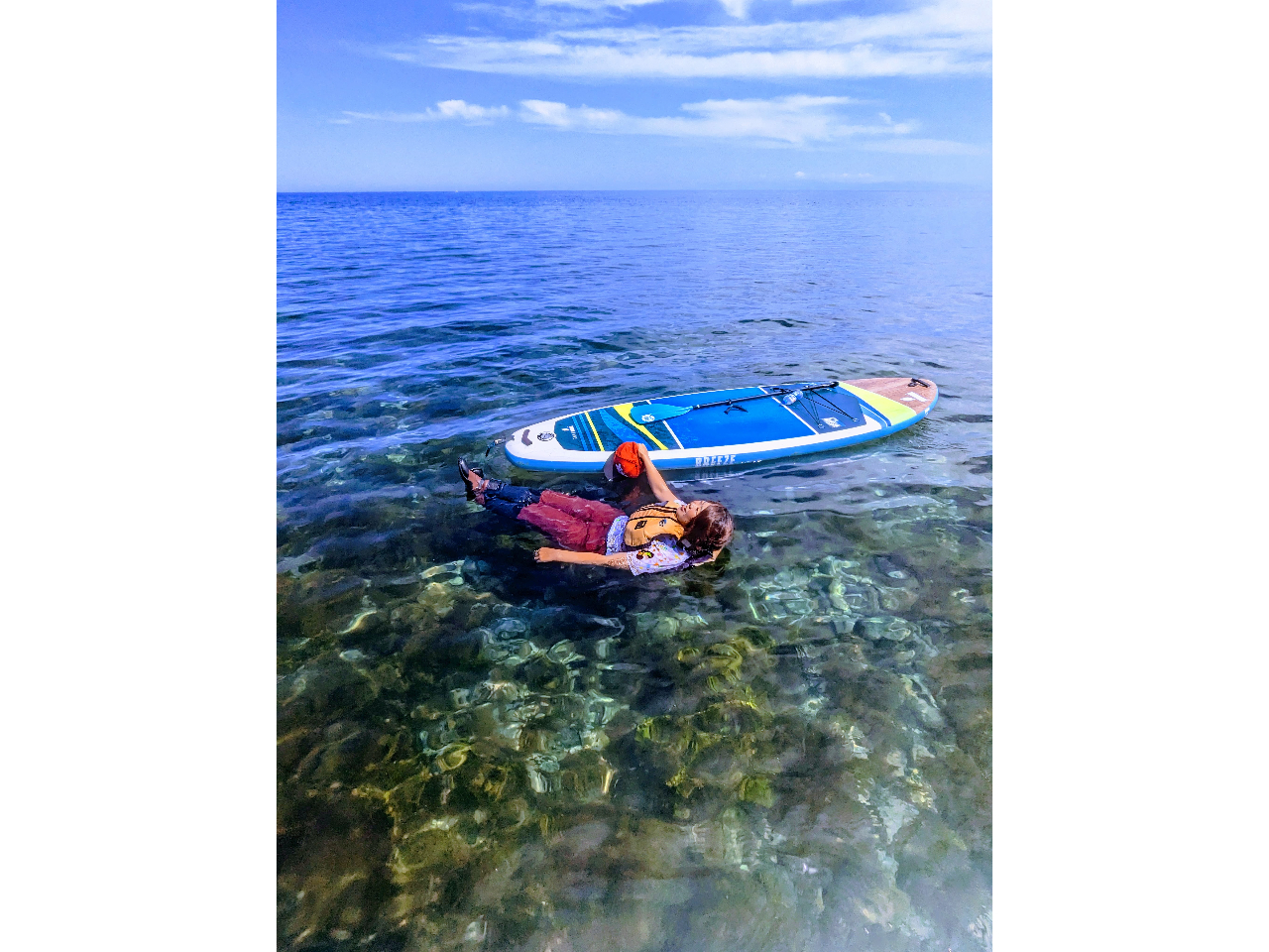 海に飛び込んでも気持ち良い!