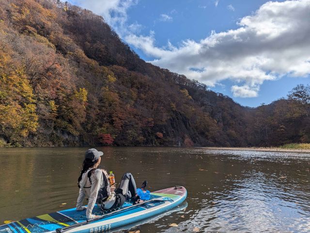 のんびりと紅葉狩りができますよ