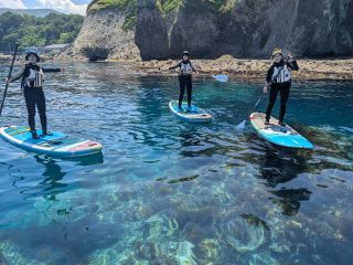 碧く広がる海は開放感抜群!