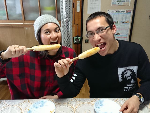 大きなお口でパクリ!