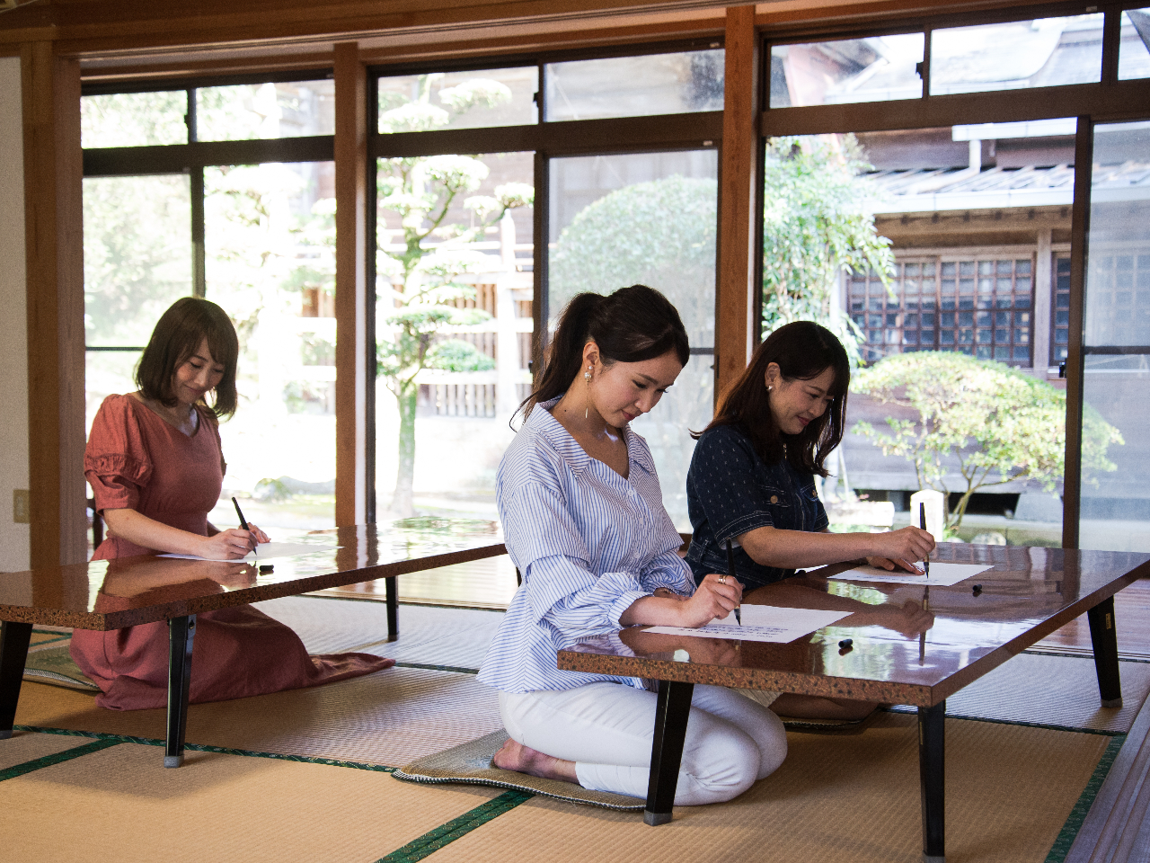 正座で行います★1回15分程度を3回 間に5分休憩