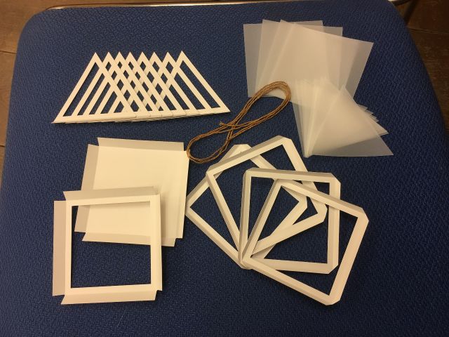 切子ちょうちんパーツ