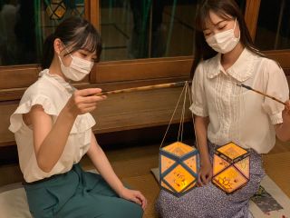 切子ちょうちん体験