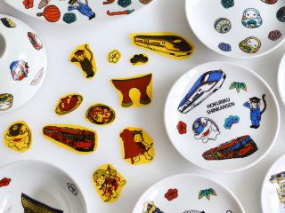 金沢駅でうつわ作り体験♪新幹線や金沢グルメなど、楽しい図柄が盛り沢山!