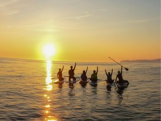 水平線に沈むsunsetを貸切!