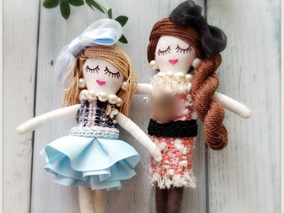 フリルスカート&ワンピースのルルベちゃん(お見本)