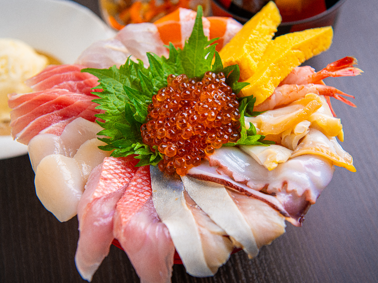 「日帰り温泉」+和食処「雲波」での海鮮丼ランチ！
