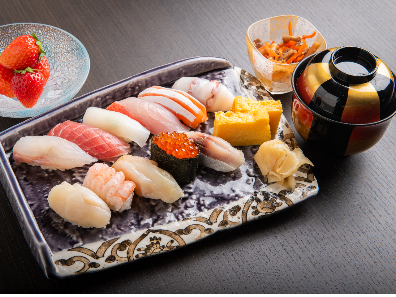 「日帰り温泉」+和食処「雲波」での寿司御膳ランチ！！