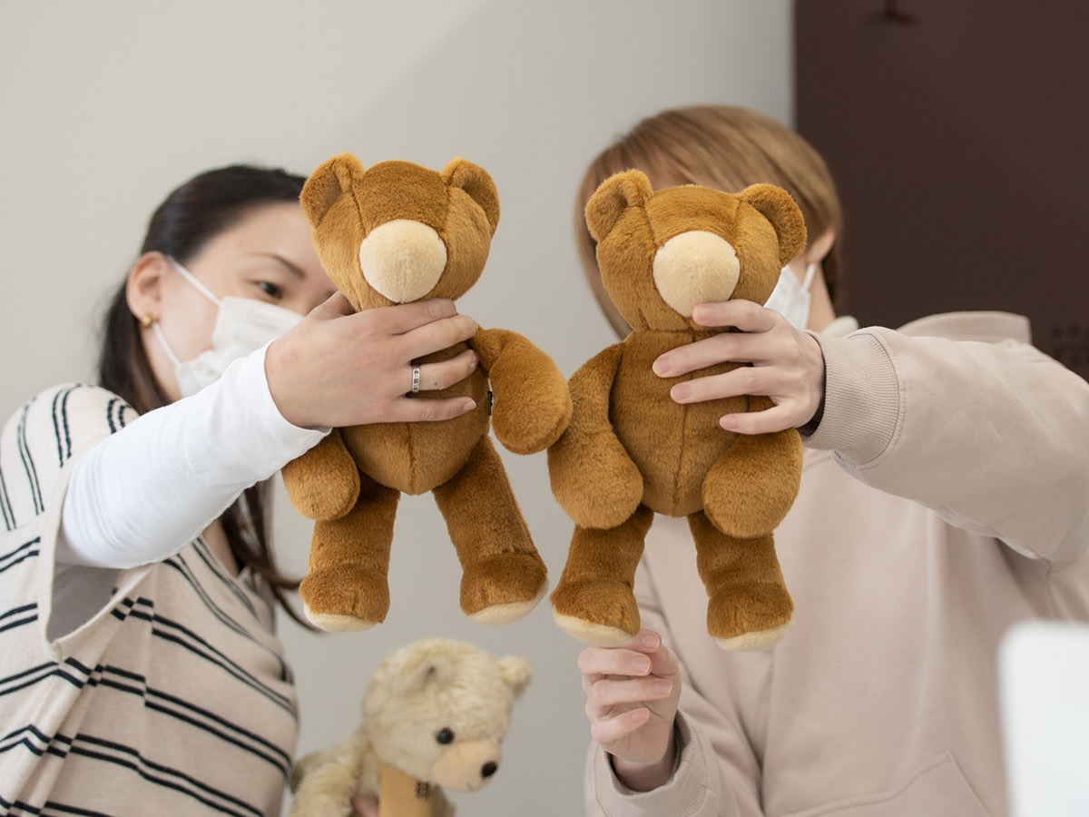 綿入れが完了したところです♪