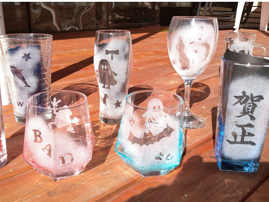 文字を入れたり、贈り物にしてもいいですね。