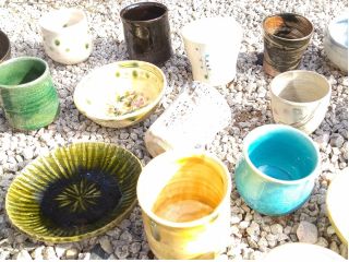 体験の完成作品1例です。このコースはシッカリ練習して自分で作品を作ります。何回でも気に入るまで作れます。できなければ講師がお手伝いしますよ。