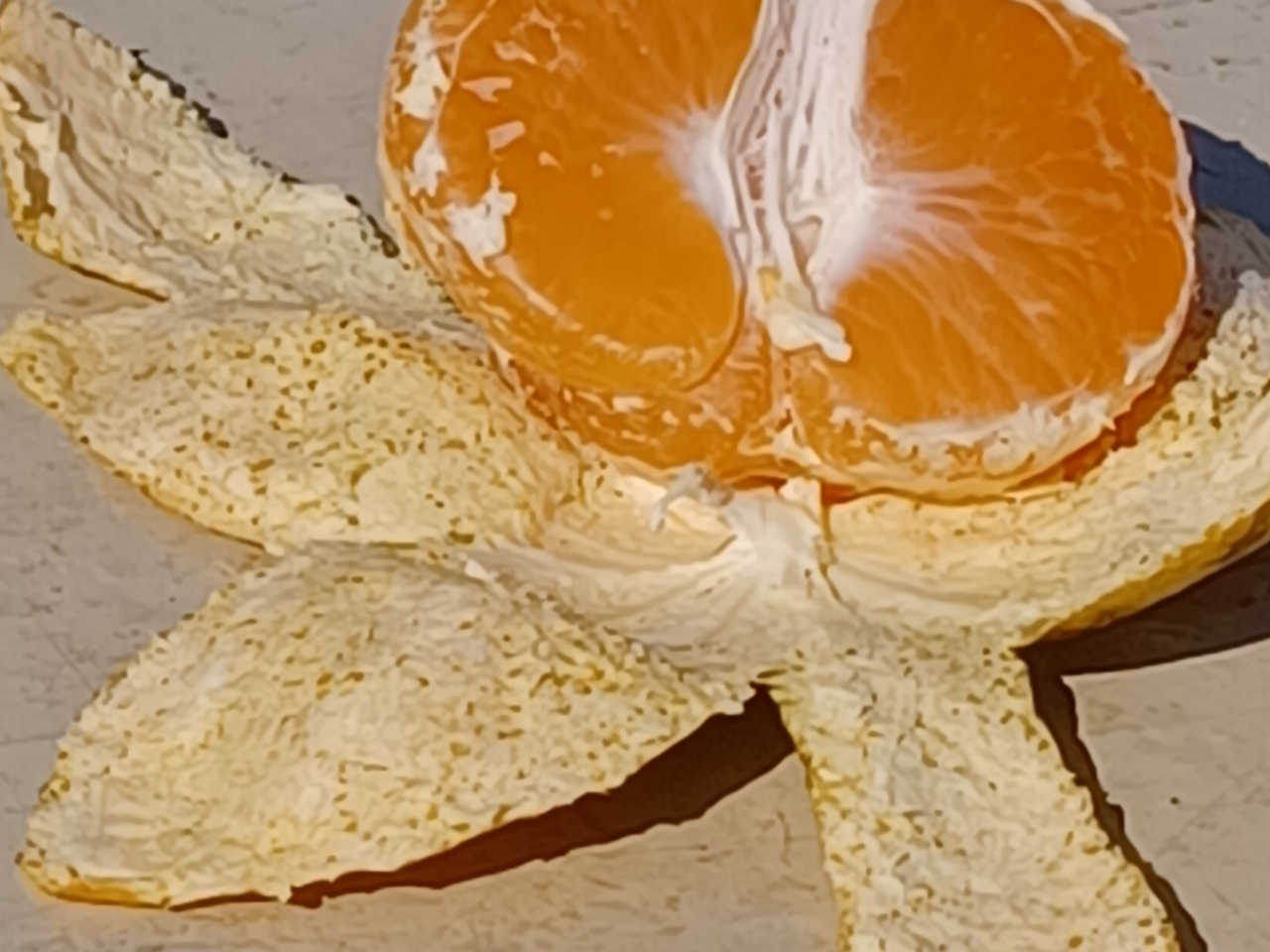 みかんの皮の薄さがヤバい(笑)