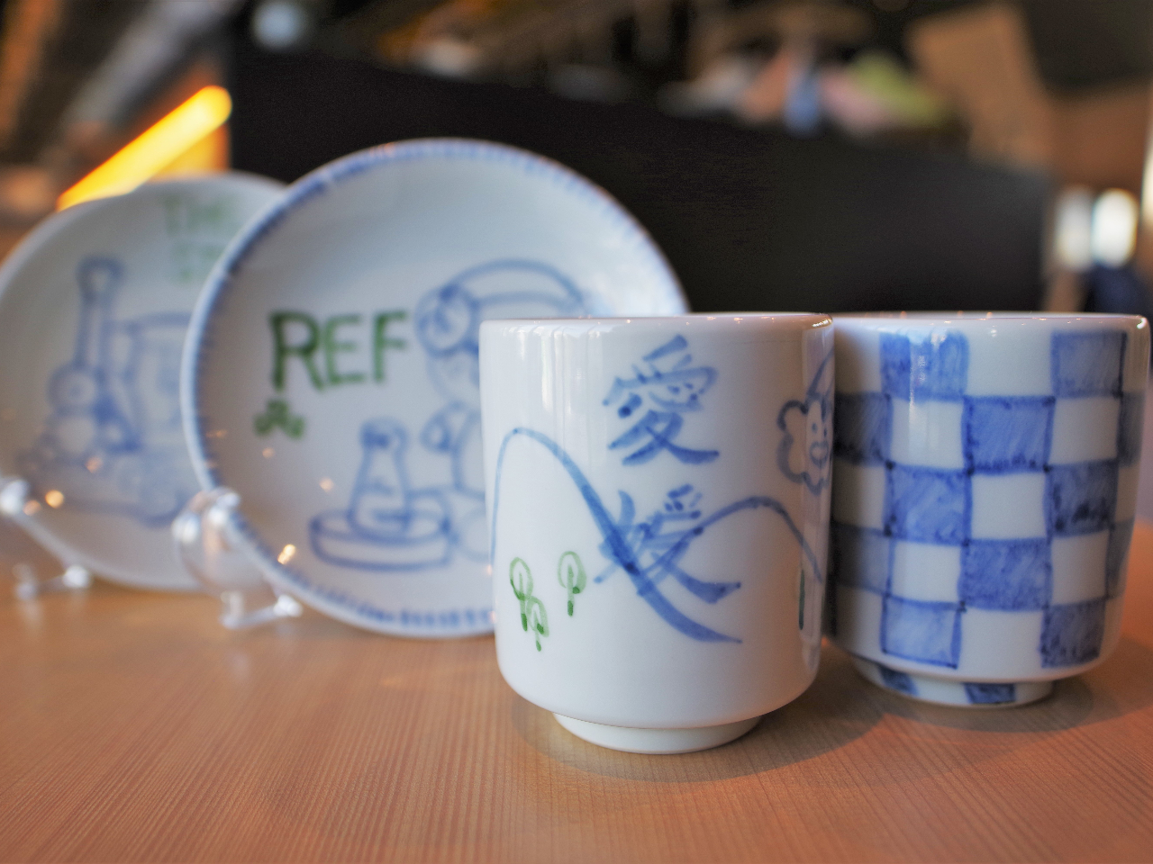 5寸皿と湯のみの2種類からご選択いただきます