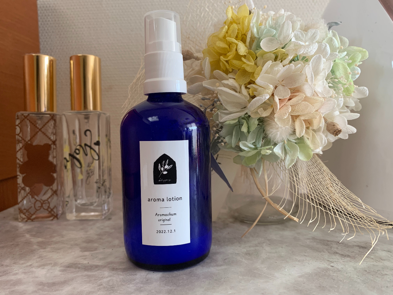 ☆【初心者さんも大歓迎♪】\天然のアロマ精油を使用/アロマ無添加化粧水作り体験♪