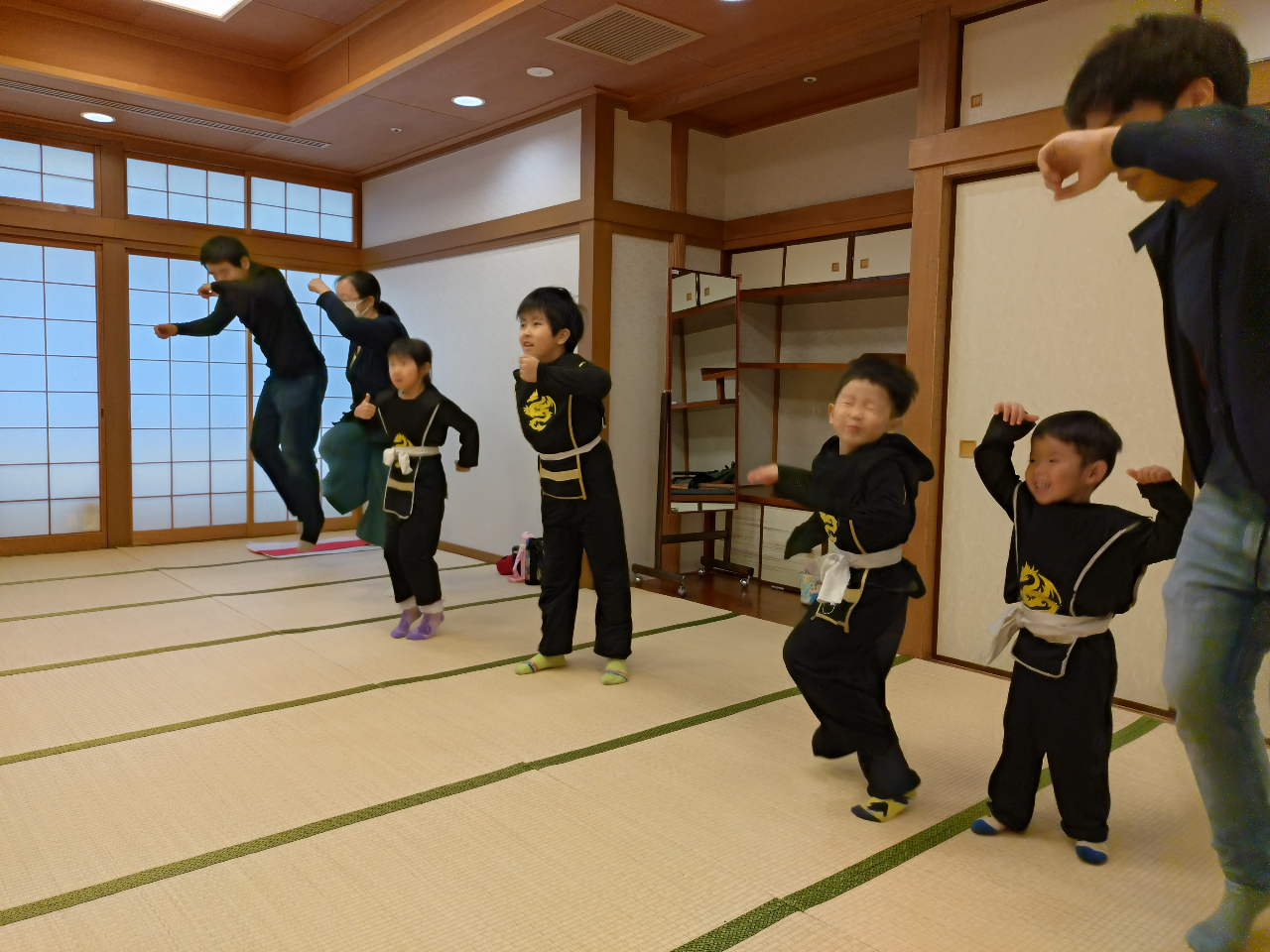 親子参加もokです。