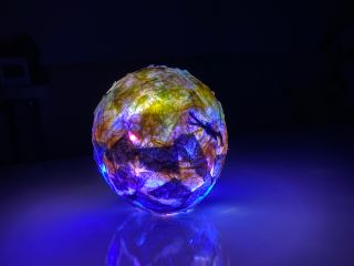 幻想的な和紙ドーム