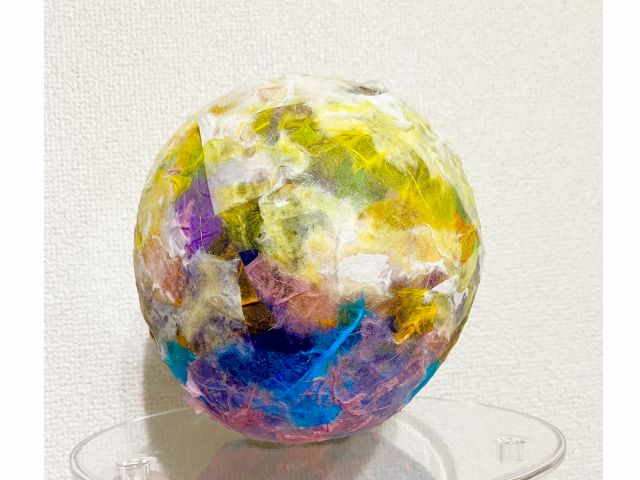 地球をイメージして作りました