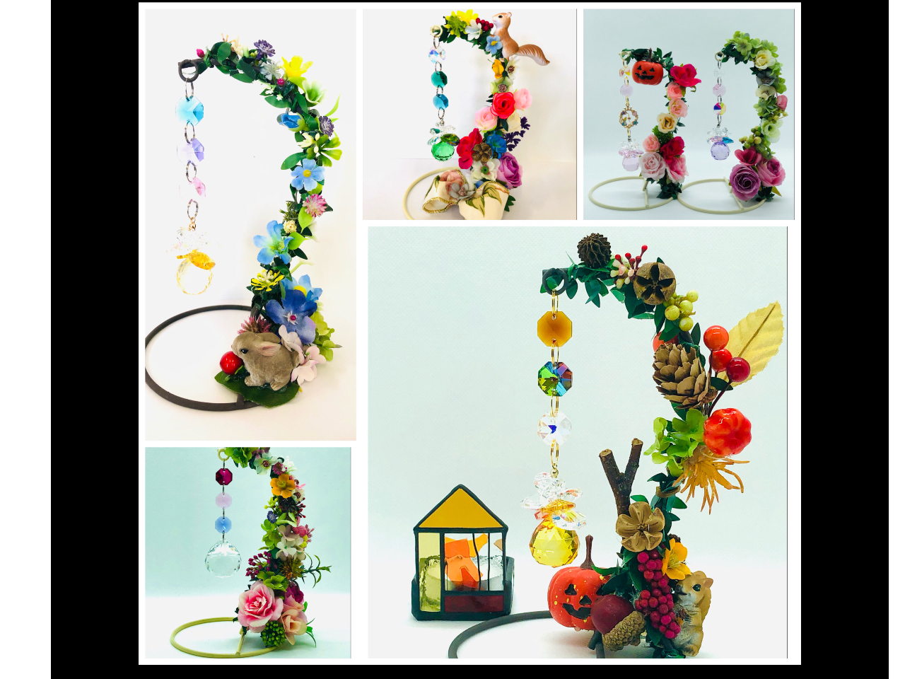 【グルーガン使用!お花サンキャッチャー】自分だけのサンキャッシャーを作ろう☆彡