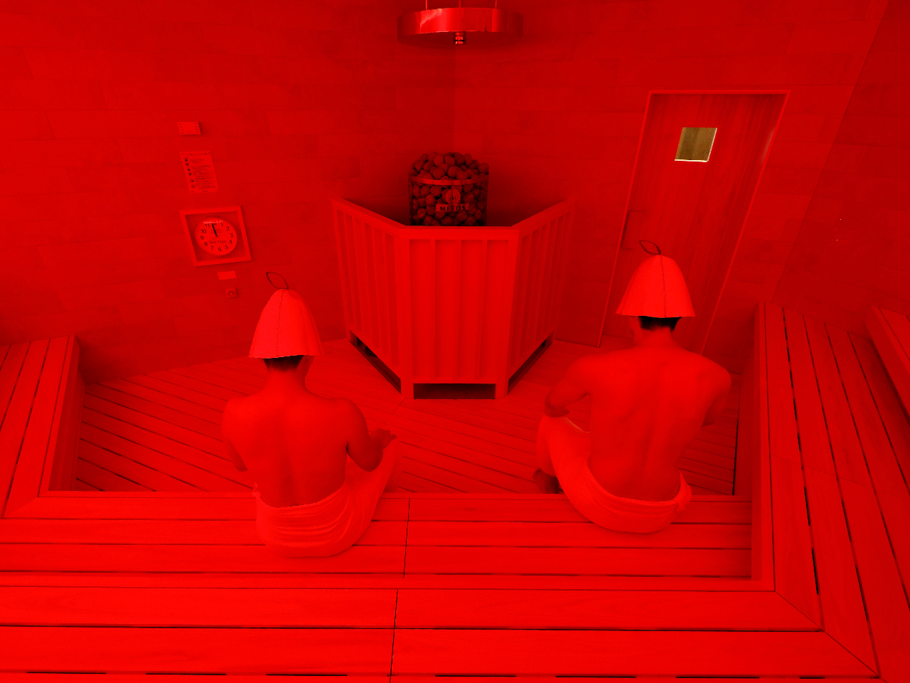 NATURE COLOR SAUNA�u���b�h�z�b�g�T�E�i�v