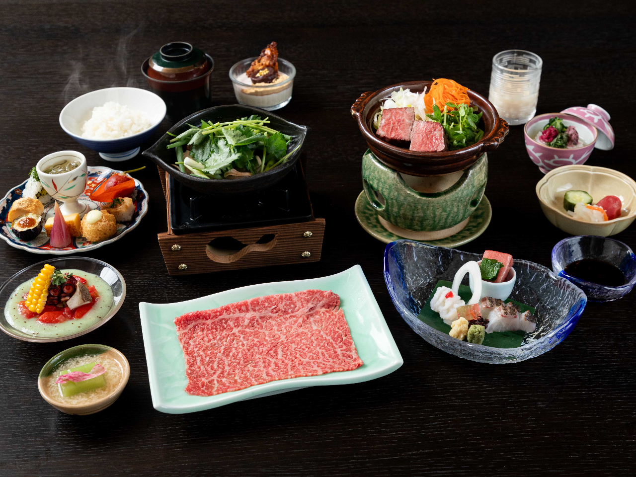 【日帰り入浴付き】ささら会席 ~創作料理~┃当館自慢の美味出汁で召し上がる味しゃ...