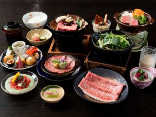 昼食 飛騨牛膳 ※イメージ画像(季節により変わります)