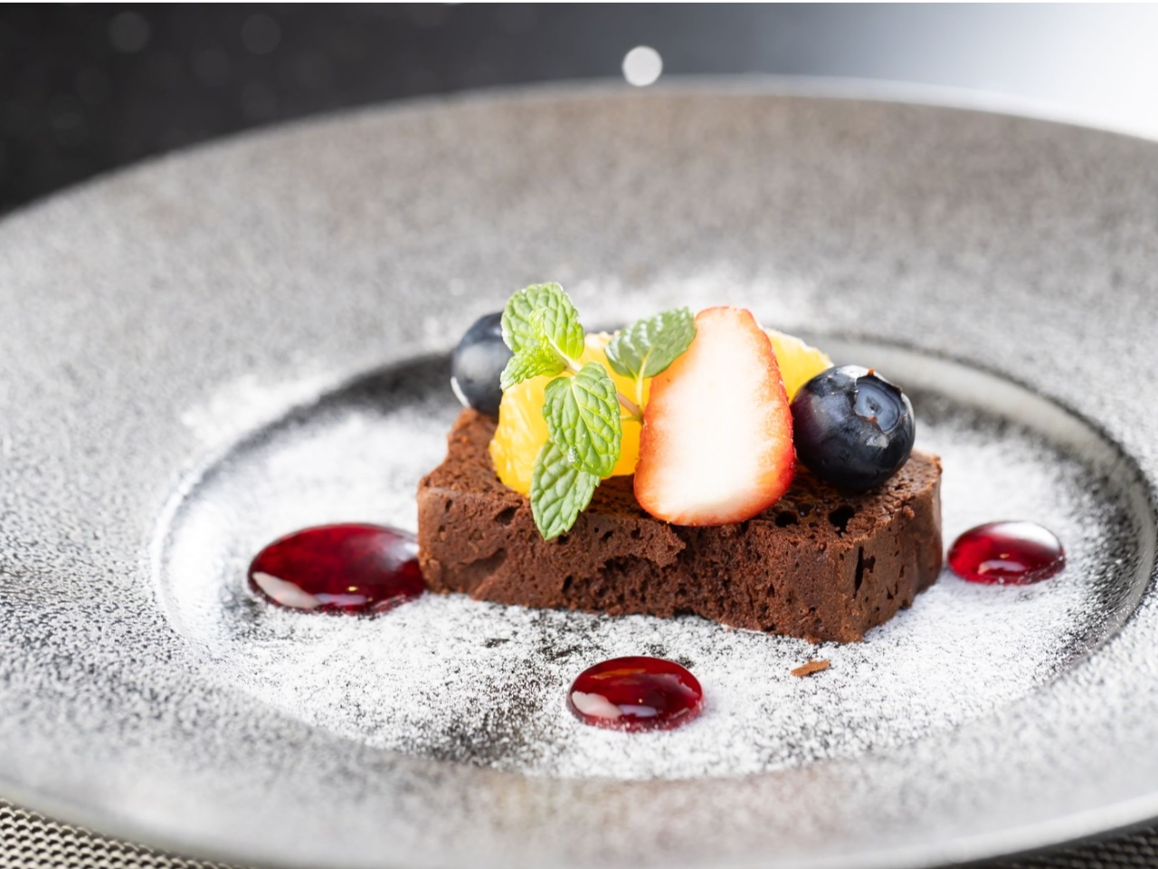 デザート(一例)+500円でお付けいたします。