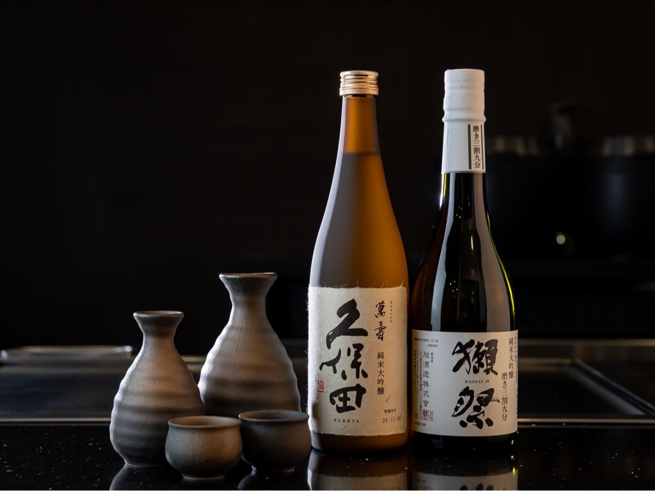 飛騨牛に合うお酒も幅広く取り扱っております。