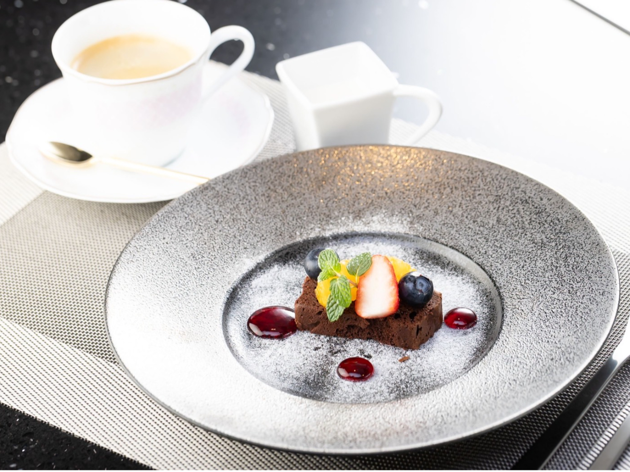 デザート(一例)+500円 食後の珈琲or紅茶とご一緒にどうぞ♪