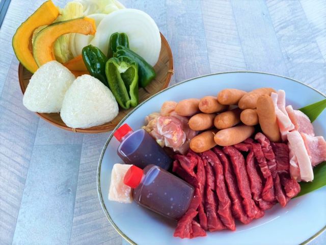 1人前の食材がついてきます(^^)