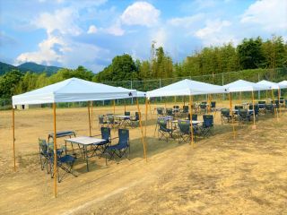 バーベキューセットも一式ついているので安心です!