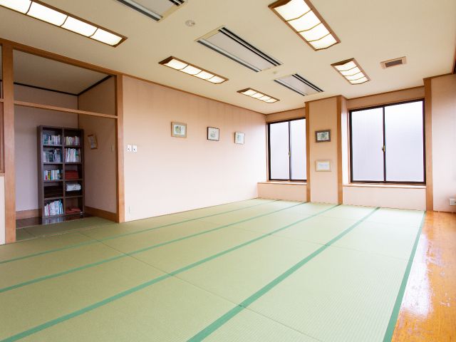 お休み処(20畳)  ほかにもう一つ15畳のお休処処ががございます