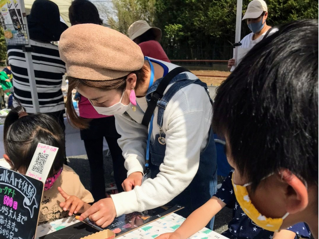イベントワークショップではお子様向けに(^^)