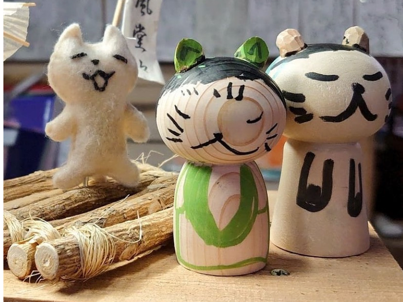 5歳の女の子の作品。記念になりますね。ありがとうまた描きに来てね〜。