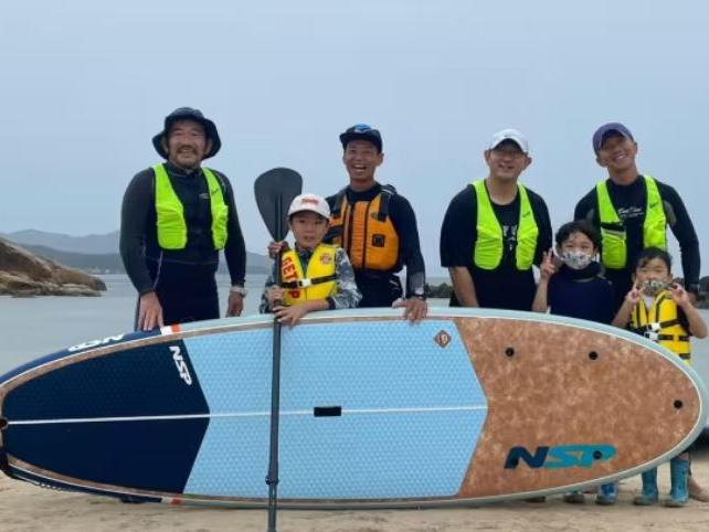 休日を利用して家族みんなでゆっくりSUPを楽しみたい方に最適なプラン。