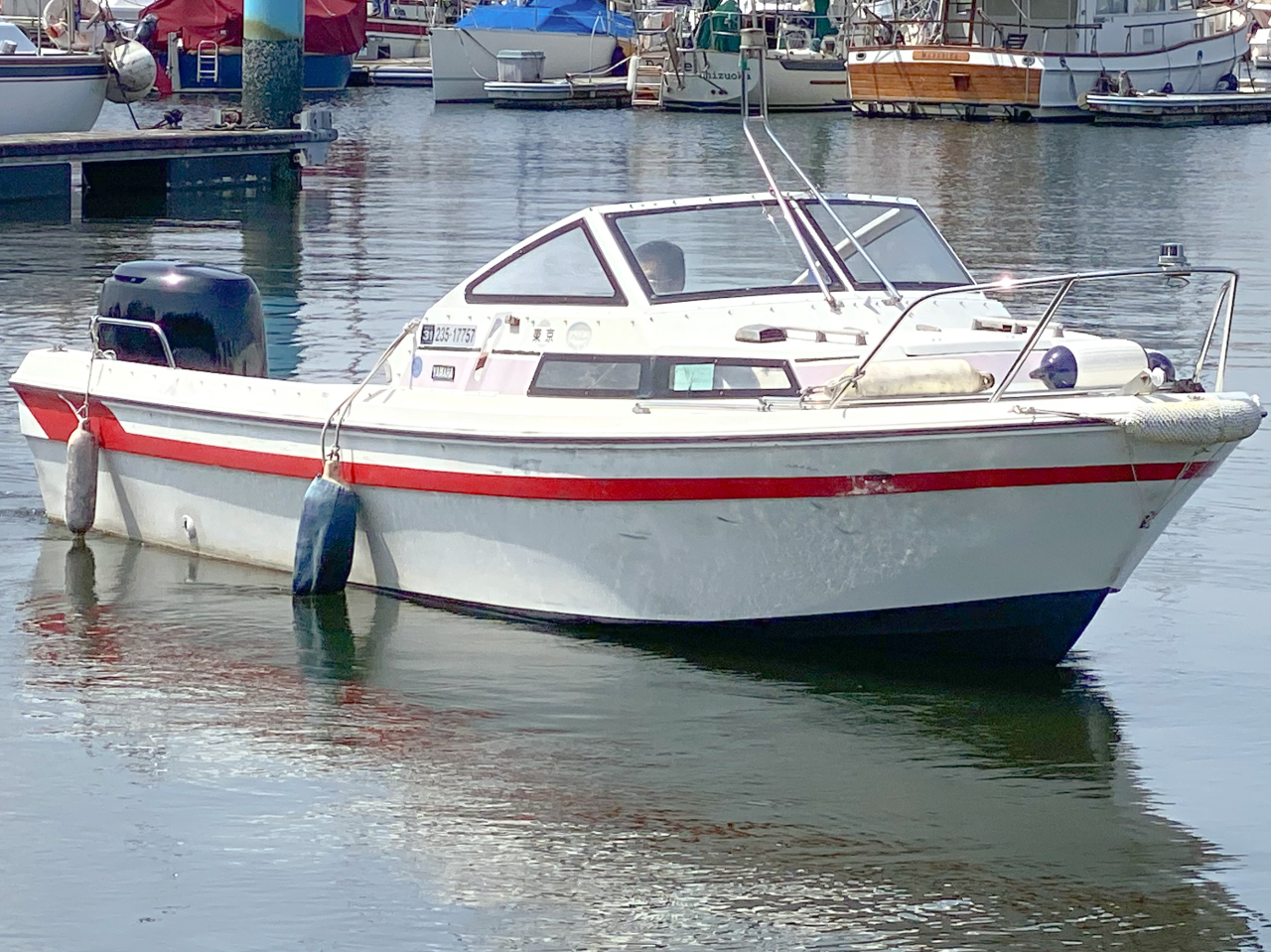 体験操船で使用する船