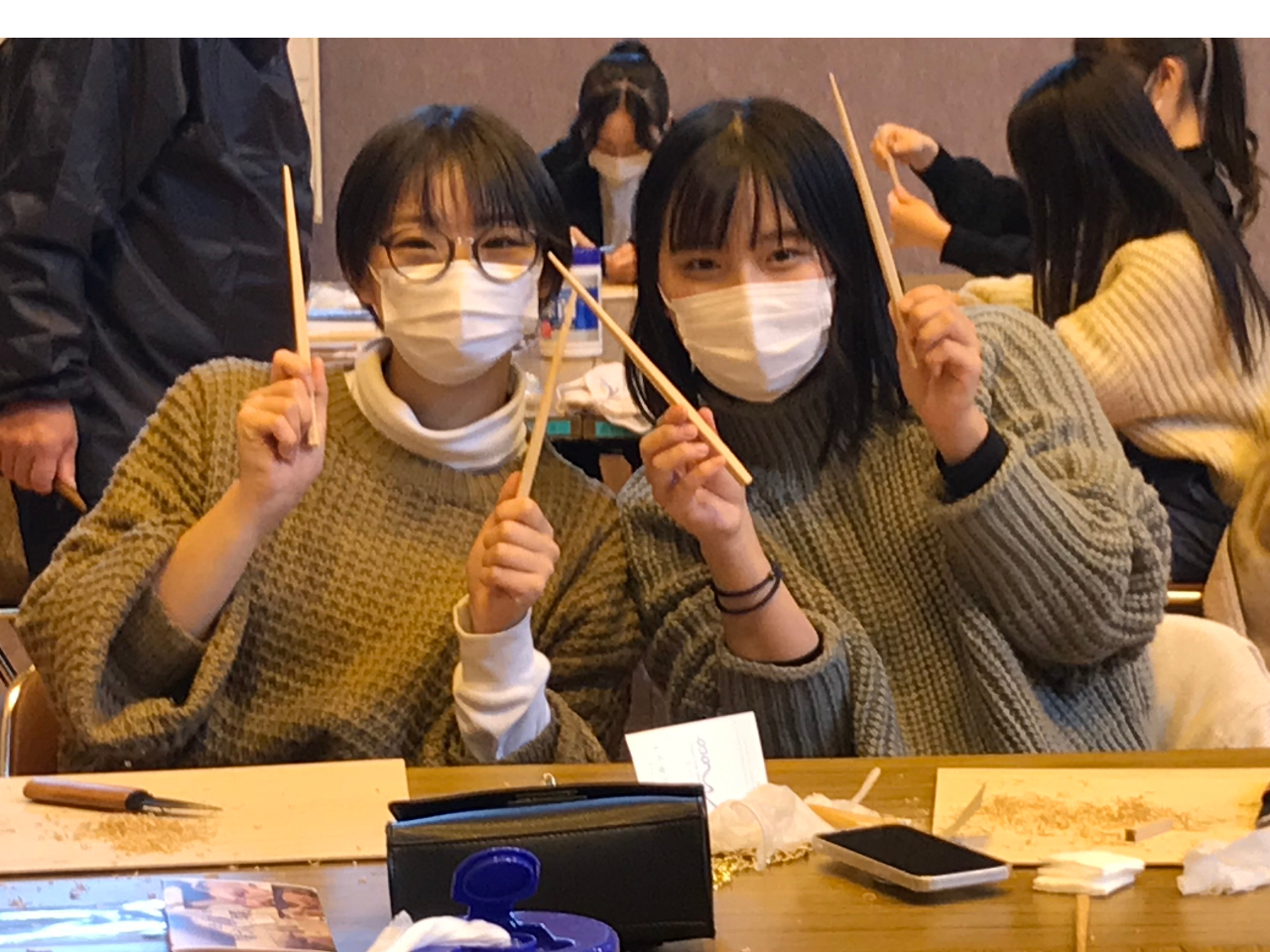 世界に一つだけの自分の箸ができました!(笑)大切に使います。