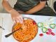 麺を持ち上げる秘密は教室で(受講者様制作)