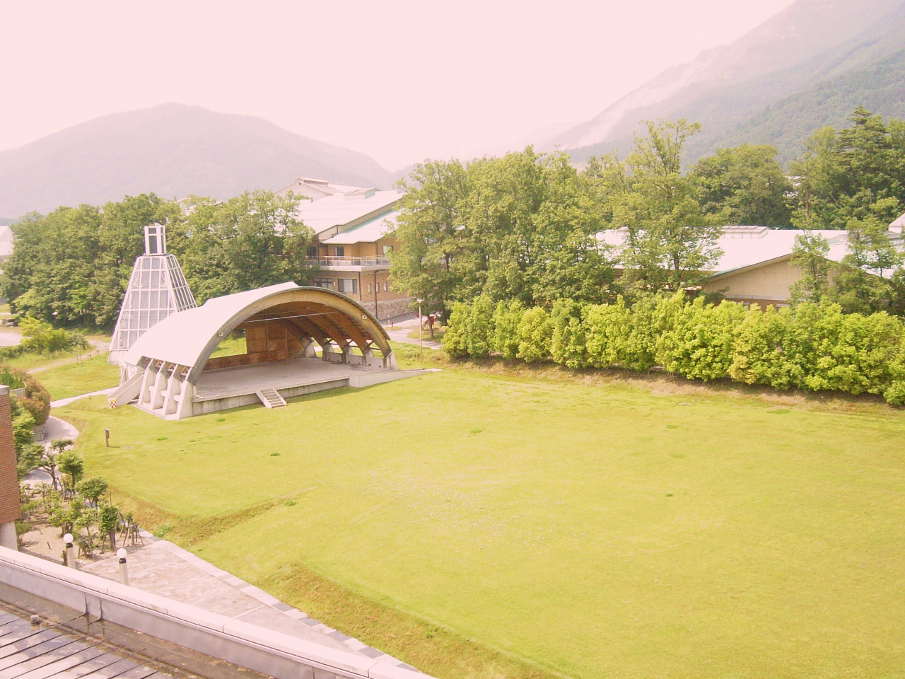 野外ステージです♪