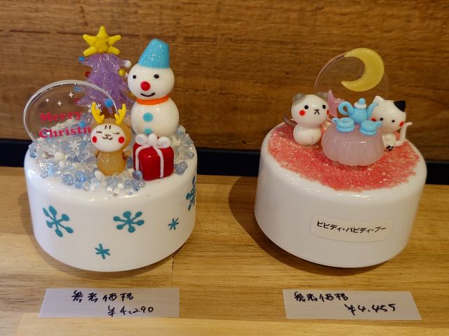 シンプルオルゴールを使ったオルゴール見本☆