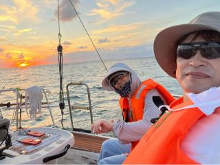 15:15〜17:15の時間帯には海の上からのサンセットもご堪能いただけます!!