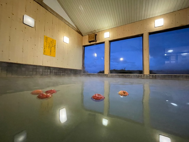 【日帰り入浴】名産のりんごが浮く、植物由来の美肌成分をふんだんに含んだモール泉で...