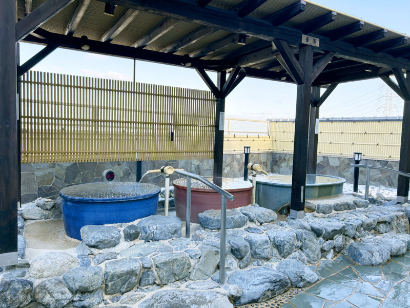 壺湯は一人でゆったり入る事ができ、心身共にリラックスできます。