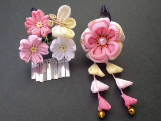 つまみ細工初めての方でもお作りいただけます。