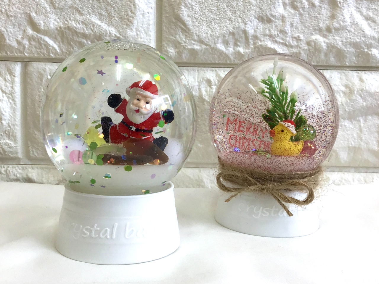 シーグラスアート /スノードーム シーグラス 貝殻アート